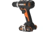 Ударная аккумуляторная дрель-шуруповерт WORX WX370